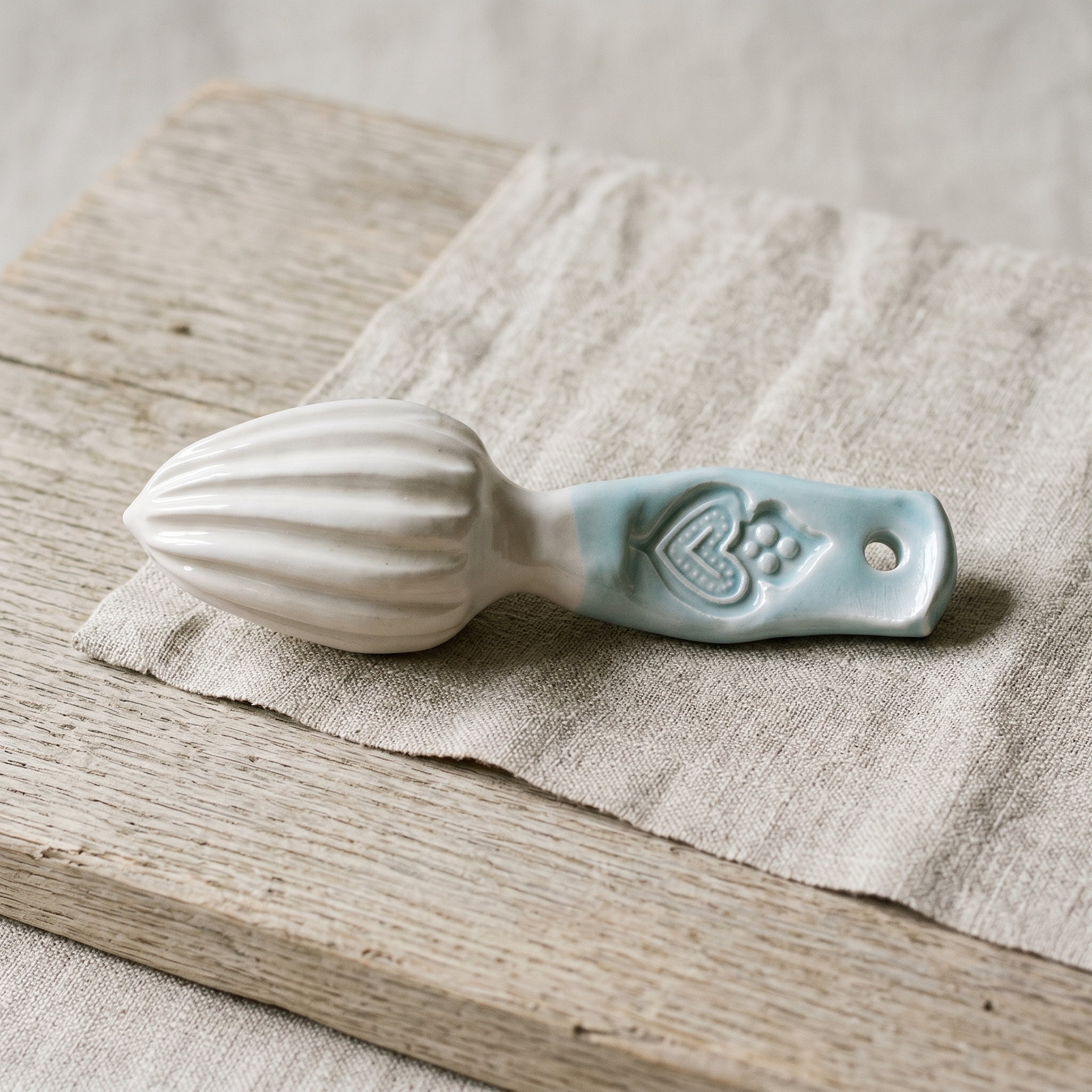 The Citrus Reamer in Salt-Pan Sky