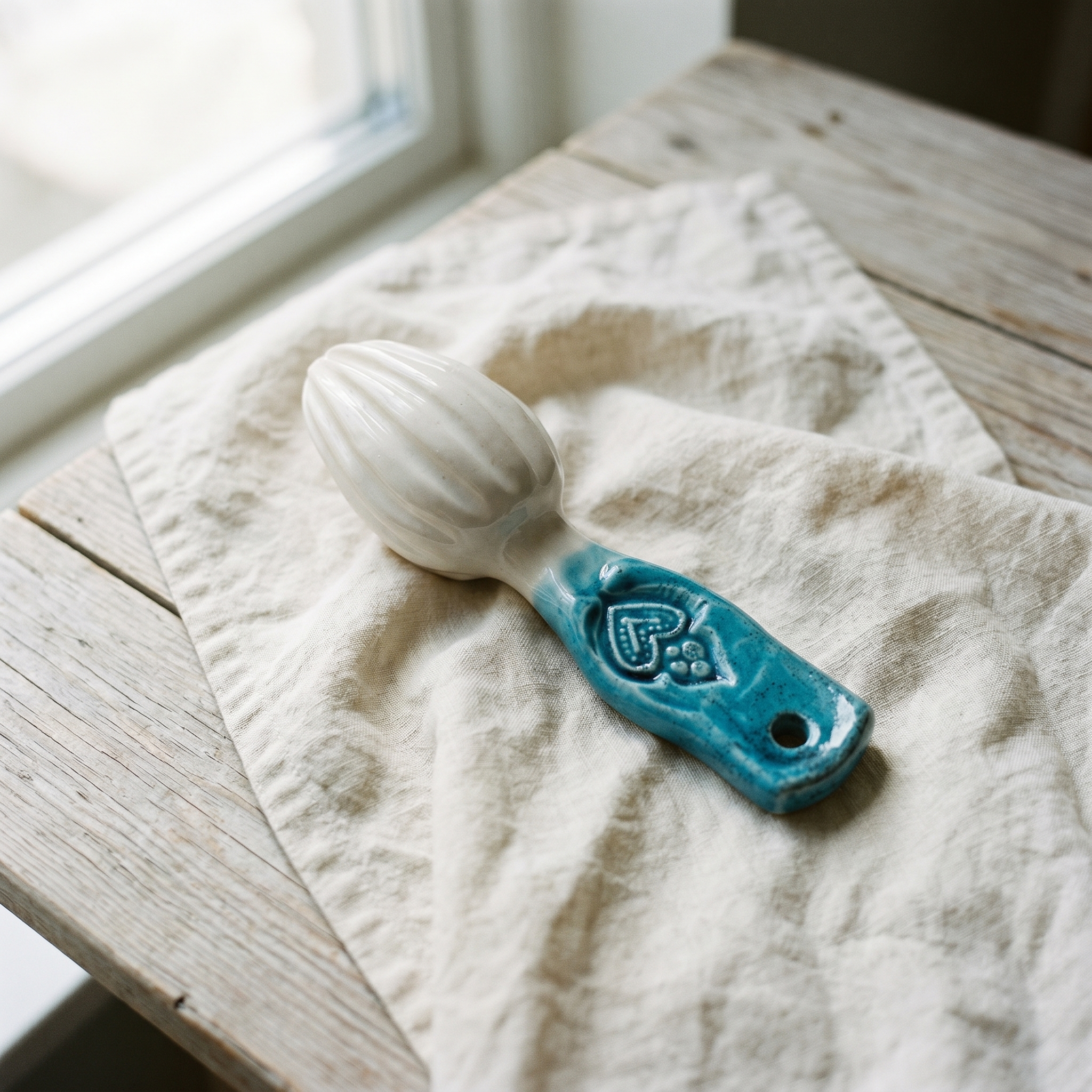 The Citrus Reamer in Bay Turquoise