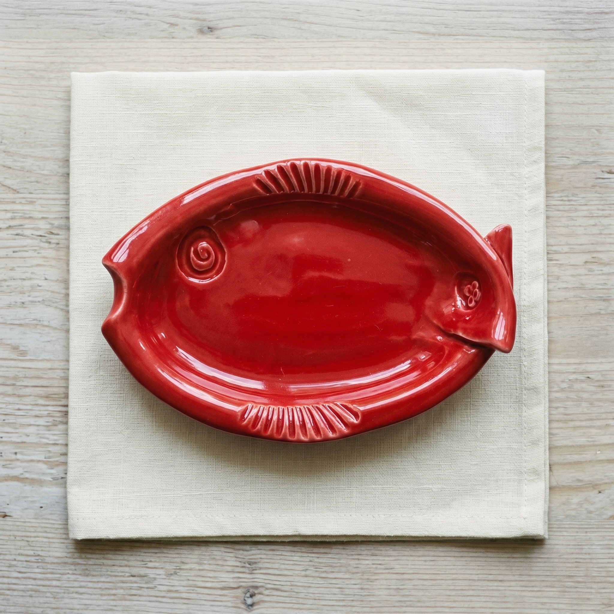 The Sardine Plate in Sunset Coral