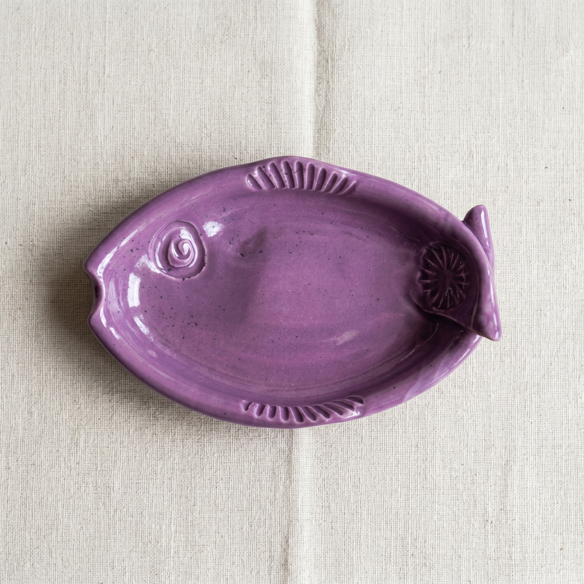 The Sardine Plate in Vespers Plum